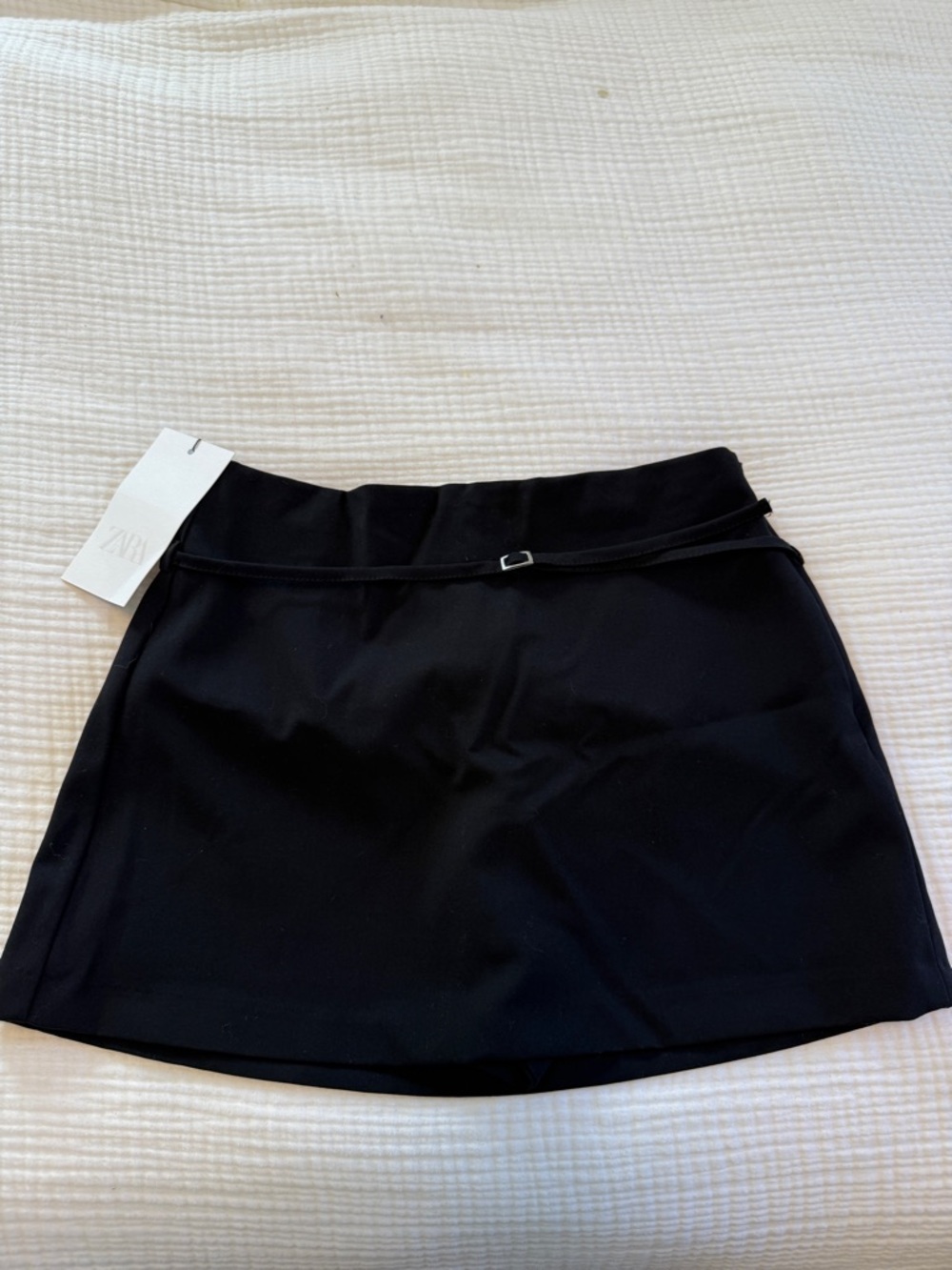NWT! Zara - Belted Mini Skort - XS